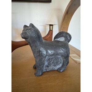Vintage‎ Alaskan Native Style Dog Figurine Statue